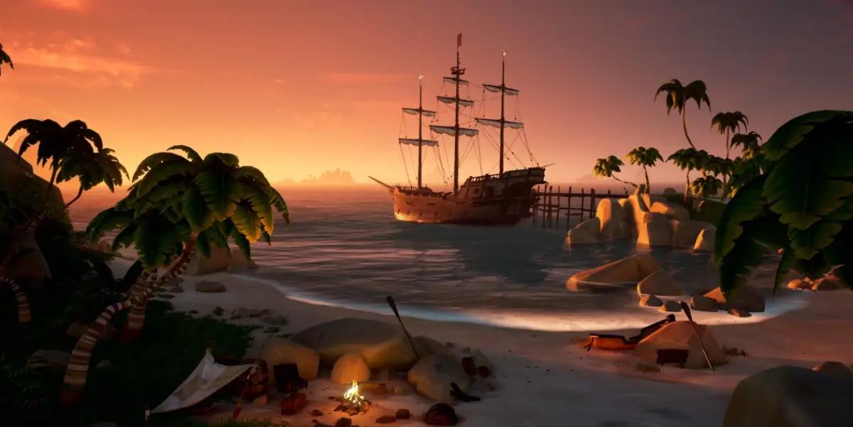 Sea of ​​Thieves, salah satu game bertema perburuan harta karun. (Sumber: Xbox)