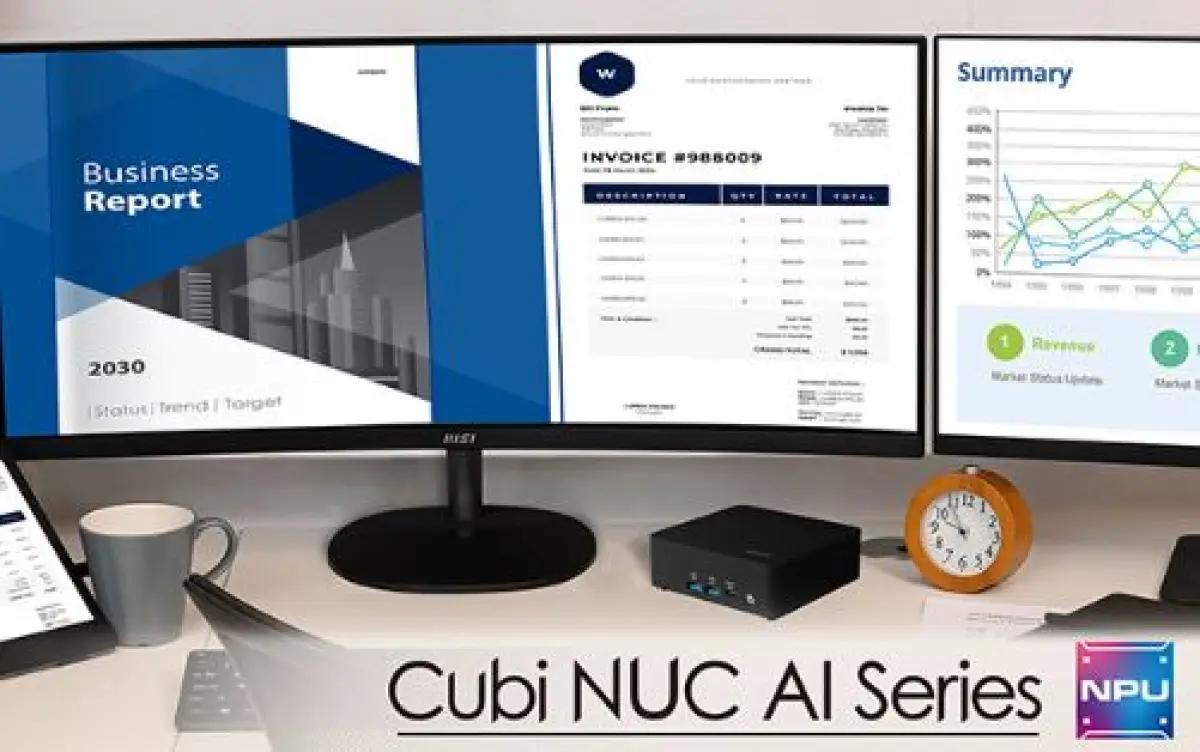 Mini PC MSI Cubi NUC AI Series. (FOTO: Dok.MSI)