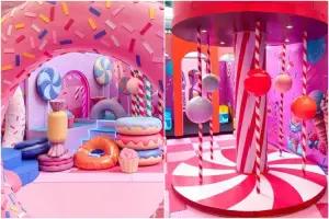 Playground Sweetland Onebel Park Mall yang direkomendasikan oleh Evos. (FOTO: Instagram/onebelpark)