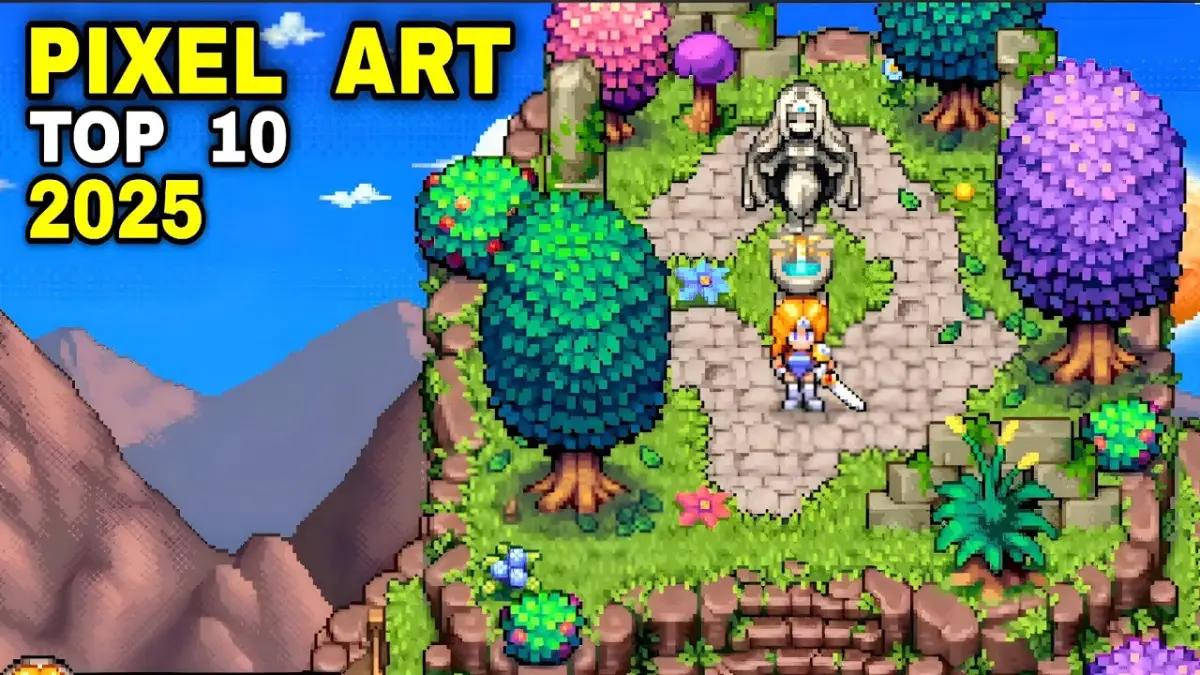 Top 10 Game Pixel Art Terbaik 2025 untuk Android & iOS (FOTO: Youtube GameMobile HDgraphic)