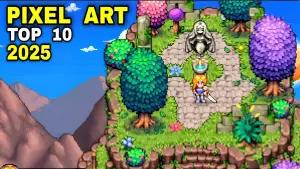 Top 10 Game Pixel Art Terbaik 2025 untuk Android & iOS (FOTO: Youtube GameMobile HDgraphic)