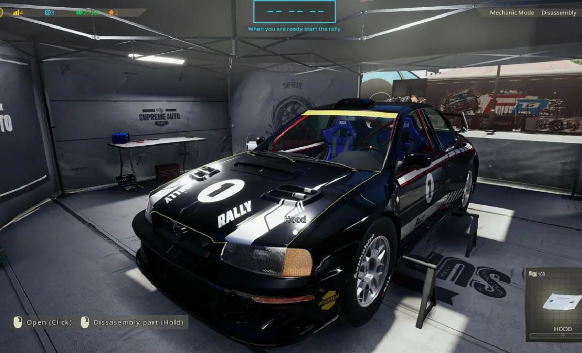 Rally Mechanic Simulator: Prologue (Foto; Steam)