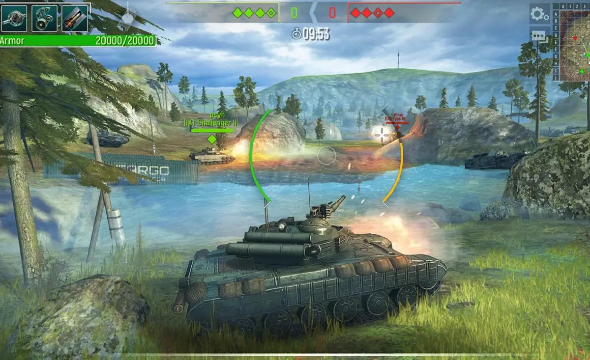 Tank Force, Game Tank dengan Aksi Tempur yang Realistis (Foto: Steam)