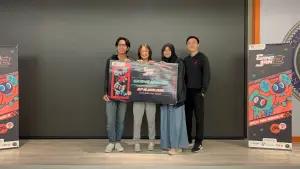 Tim Flying Dutchman ITB menjadi juara Garena Game Jam: Back For Round 2! (FOTO: Garena)