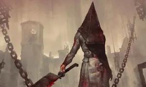 Monster Pyramid Head di Game Silent Hill 2 (Foto: Konami)