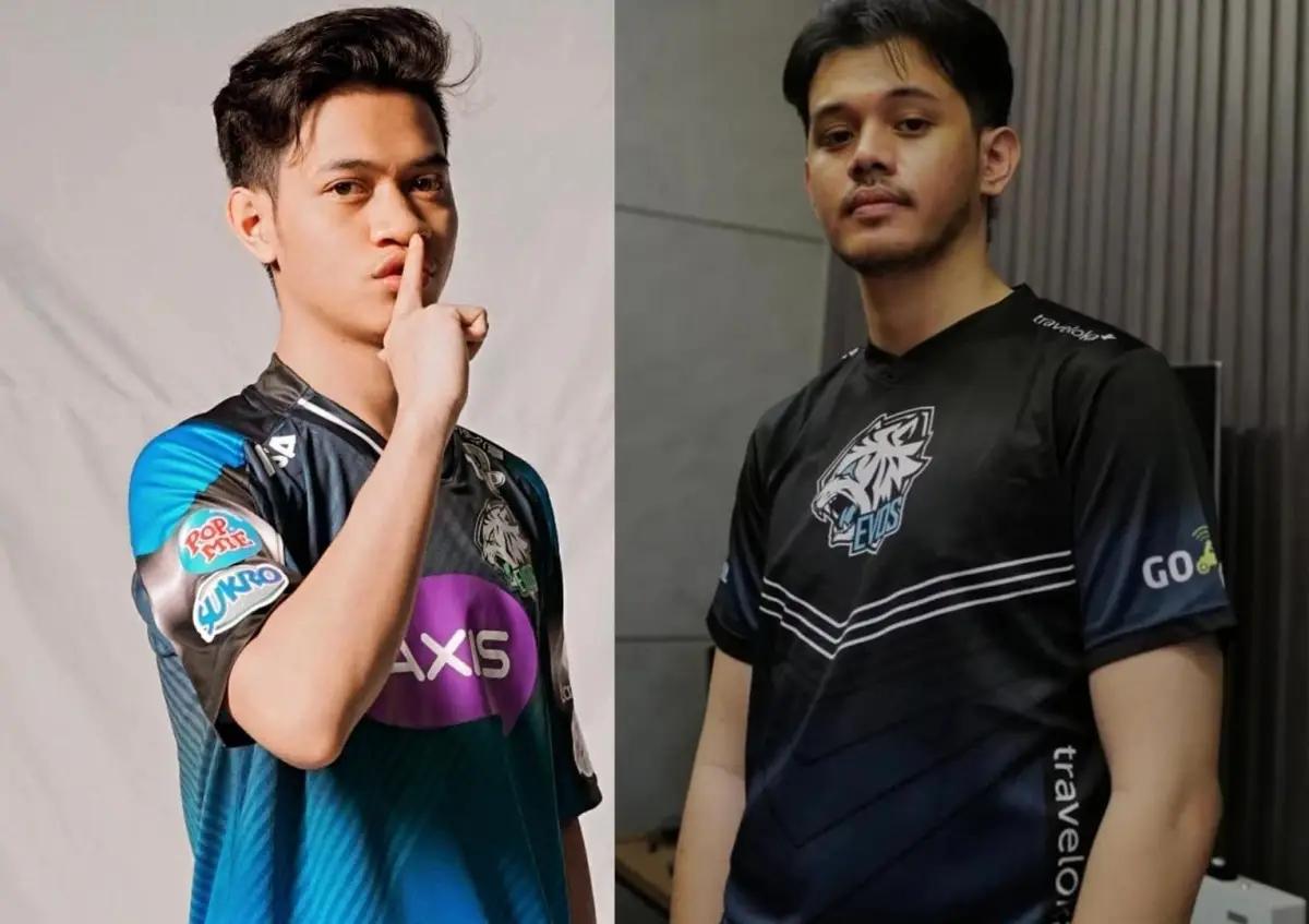 Wann dan Oura dua mantan pemain Evos (FOTO: Instagram.com/m_rdwnnnn & ekooju)
