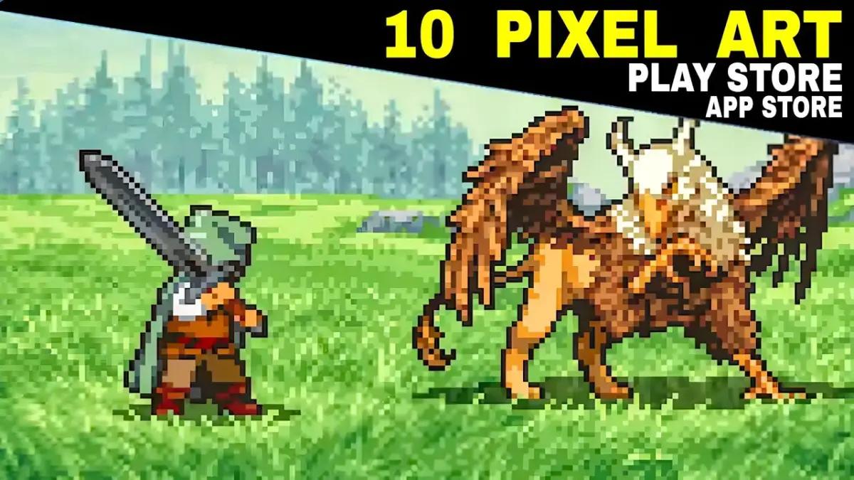 10 Game RPG Pixel Art dengan Grafis Keren yang Bisa Kamu Download di Android dan iOS(FOTO: Youtube GameMobile HDgraphic)