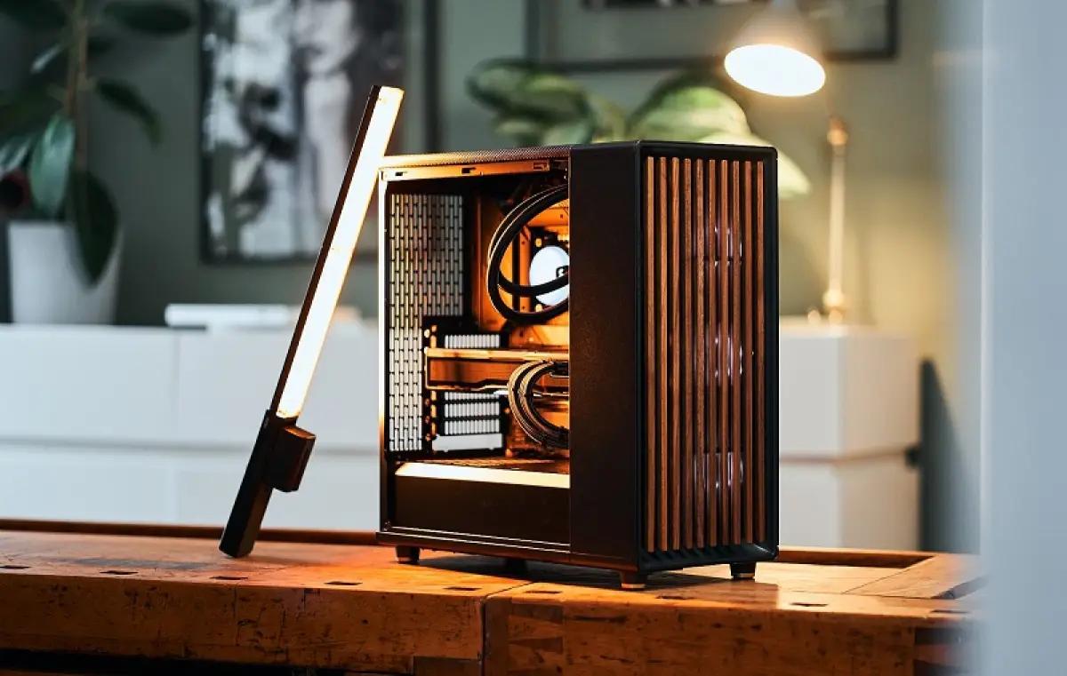 Ilustrasi penggunaan casing PC terbaik dengan desain menarik, Fractal Design North (FOTO: notebookcheck.net)