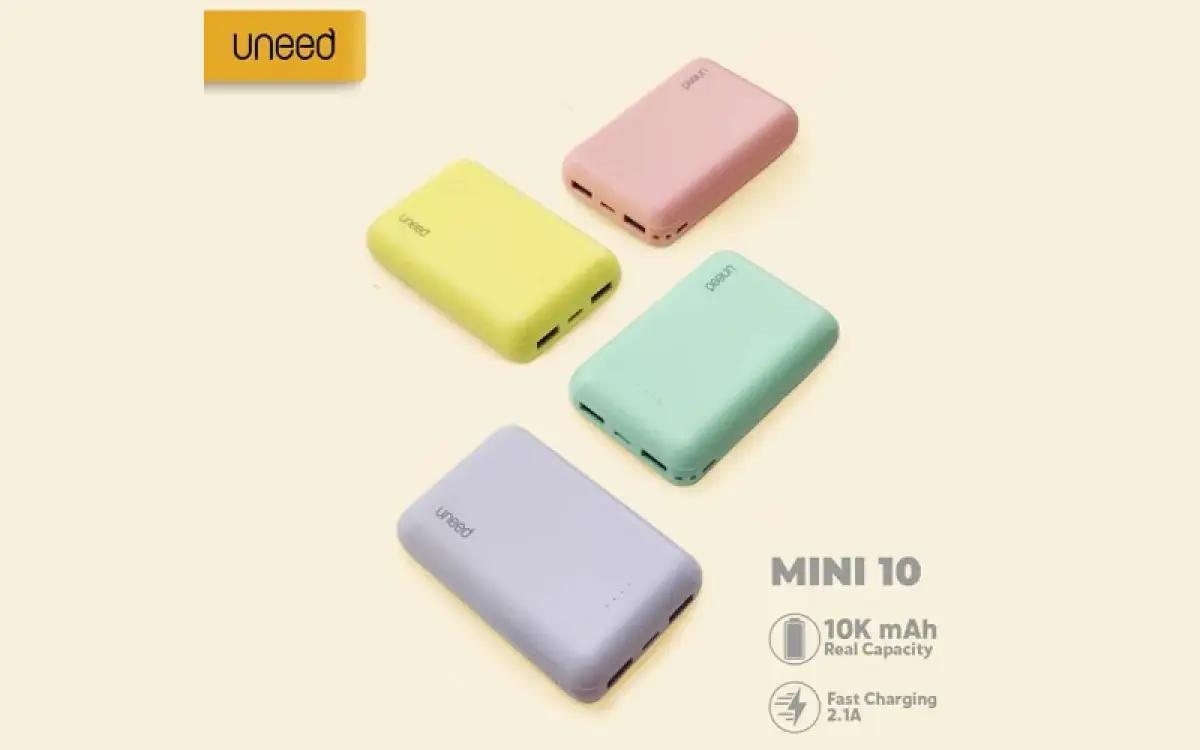 UNEED Mini 10, salah satu powerbank mini terbaik. (FOTO: blibli.com)