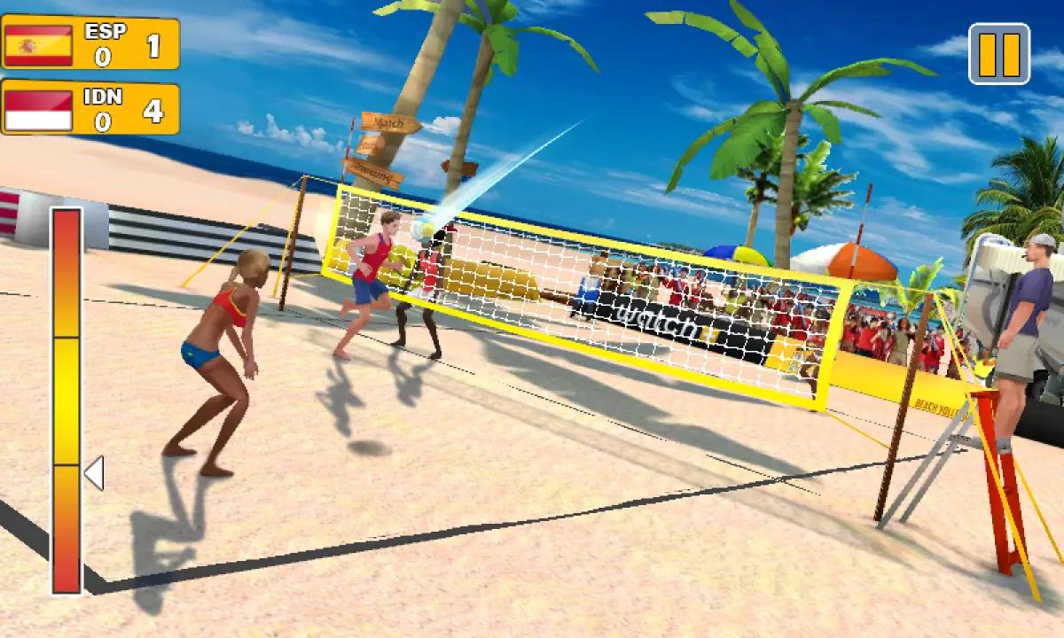 Game Volleyball Champions 3D. (Sumber: Softonic)