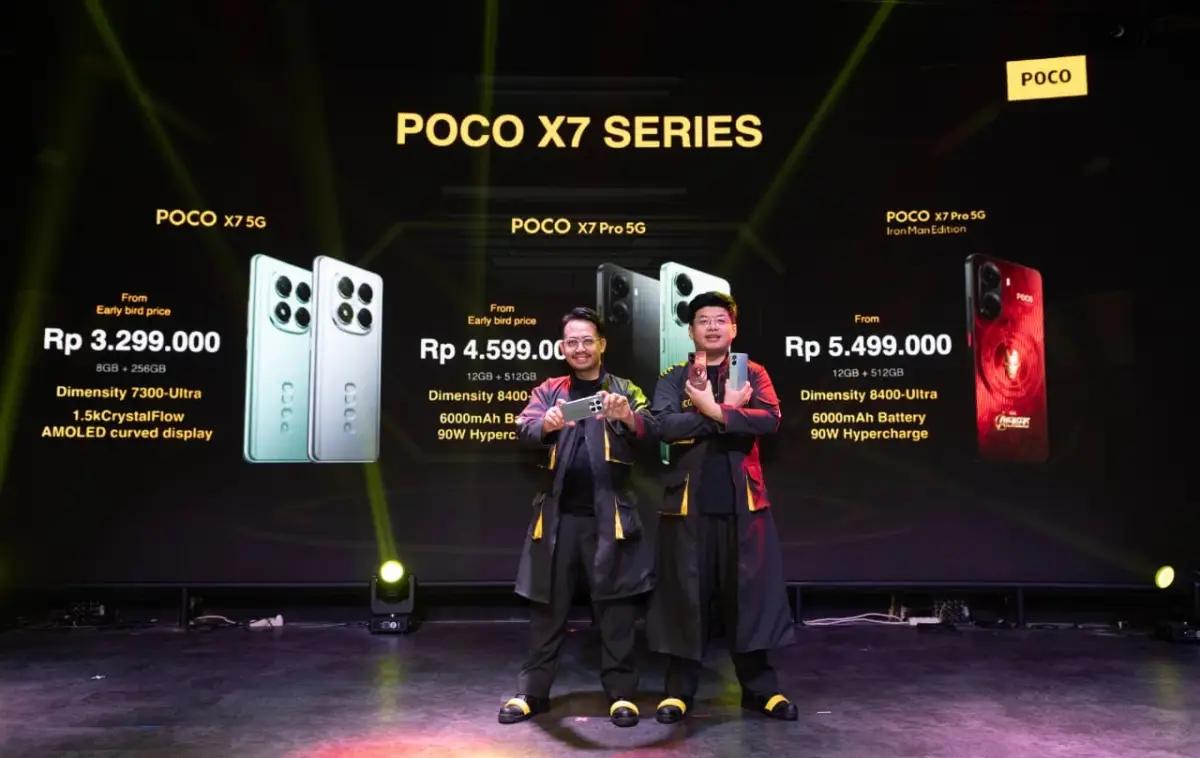 Saatnya Jadi The Extreme Heroes! POCO X7 Series Resmi Meluncur di Indonesia!(FOTO: POCO)