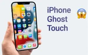 Ilustrasi layar iPhone Ghost Touch (FOTO: TenorShare)