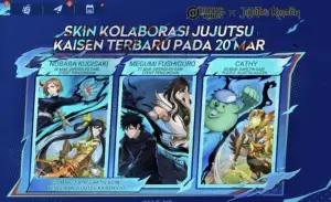 Honor of Kings x Jujutsu Kaisen. (Sumber: Honor of Kings)