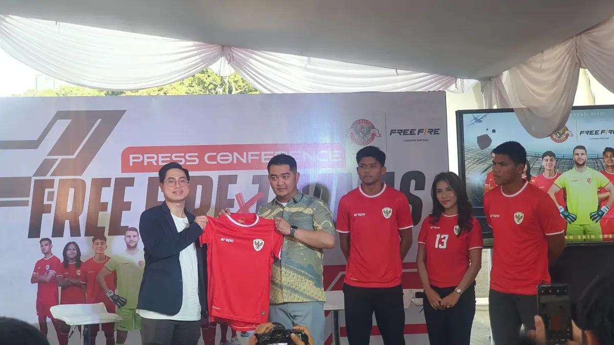Kolaborasi Free Fire dan Timnas Indonesia (FOTO: Indogamers.com/Ica Juniyanti)