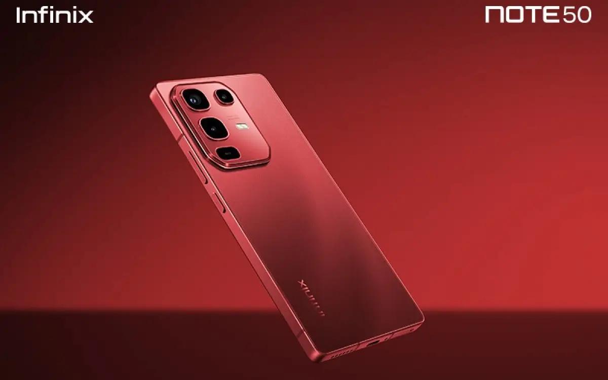 Infinix Note 50, salah satu HP termurah saat ini yang sudah menggunakan frame berbahan metal. (FOTO: Infinix)