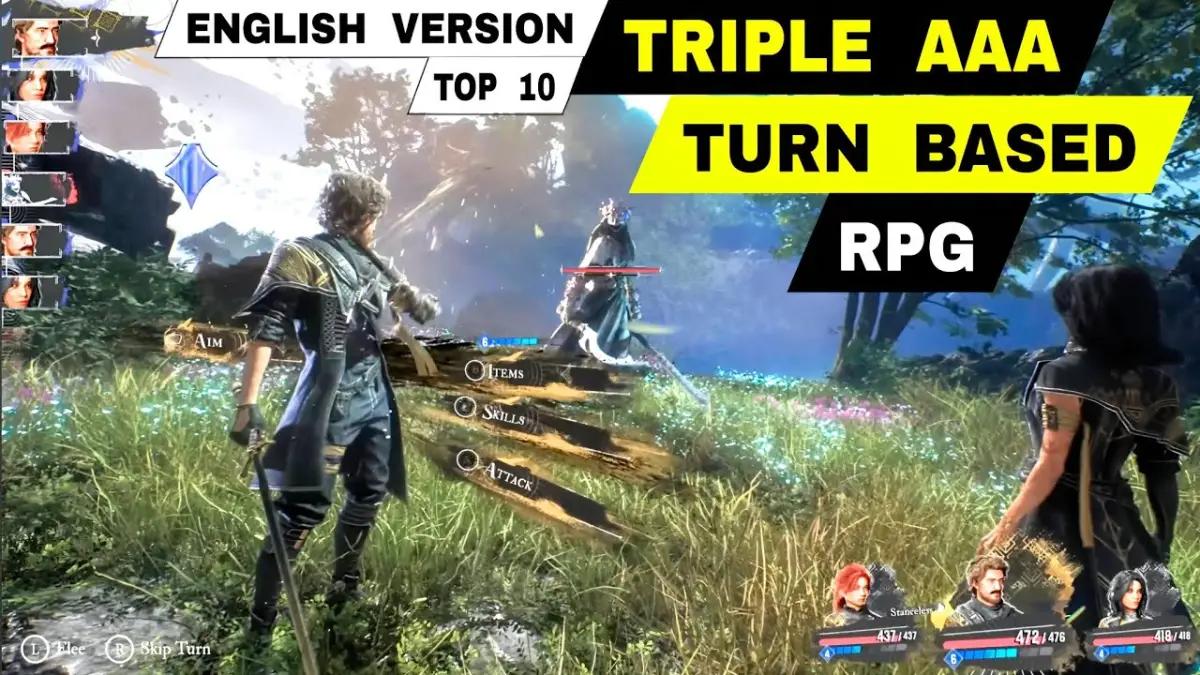 10 Game RPG Turn Based AAA Terbaik di Android & iOS yang Wajib Dicoba!(FOTO: Youtube GameMobile HDgraphic)