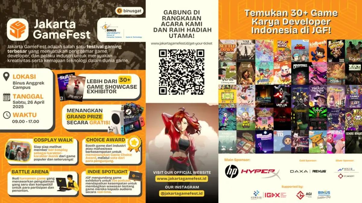 Jakarta Game Fest 2025 (FOTO: Istimewa)
