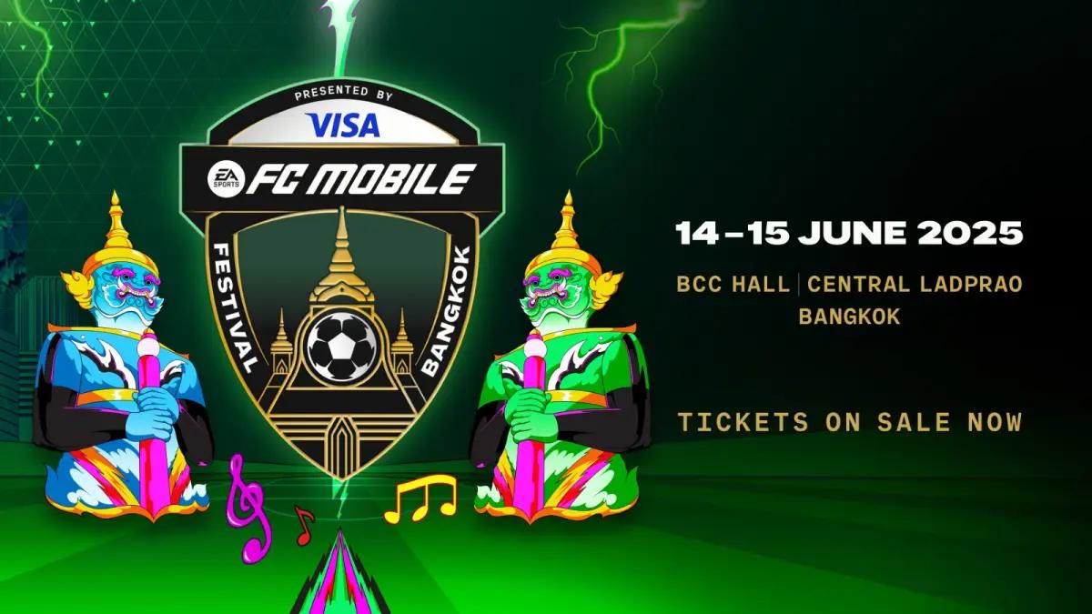 FC Mobile Festival di Bangkok pada 14–15 Juni di BCC Hall Central Ladprao (FOTO: Dok.EA SOPRTS)