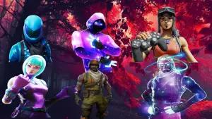 Ilustrasi berbagai macam skin di game Fortnite. (FOTO: Fortnite)