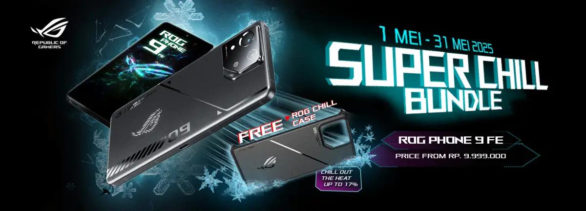 ROG Phone 9 FE Super Chill Bundle (FOTO: ASUS)