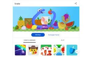 Ilustrasi game tersembunyi yang ada di Google. (FOTO: Google)