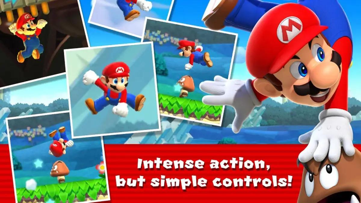 Ilustrasi bermain Super Mario Run. (FOTO: Google Play)