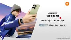 Penawaran Eksklusif Mei 2025: Xiaomi Padukan Mobile Photography dan Gaya Hidup Aktif melalui Bundling Xiaomi 14T & Xiaomi Smart Band 9(FOTO: Xiaomi)