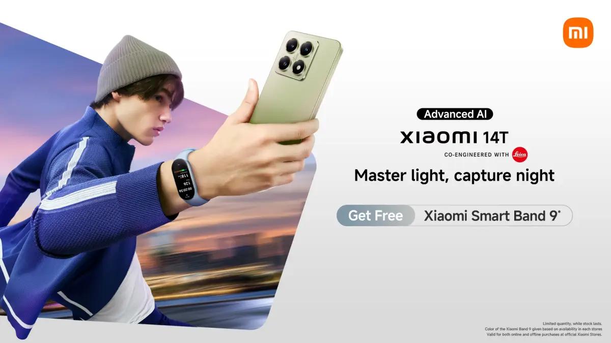 Penawaran Eksklusif Mei 2025: Xiaomi Padukan Mobile Photography dan Gaya Hidup Aktif melalui Bundling Xiaomi 14T & Xiaomi Smart Band 9(FOTO: Xiaomi)