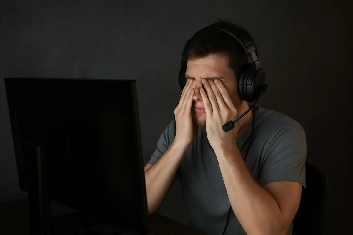 Ilustrasi - Computer Vision Syndrome (CVS)