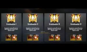 Ilustrasi rank Grand Master Free Fire. (FOTO: beritabooyah.id)
