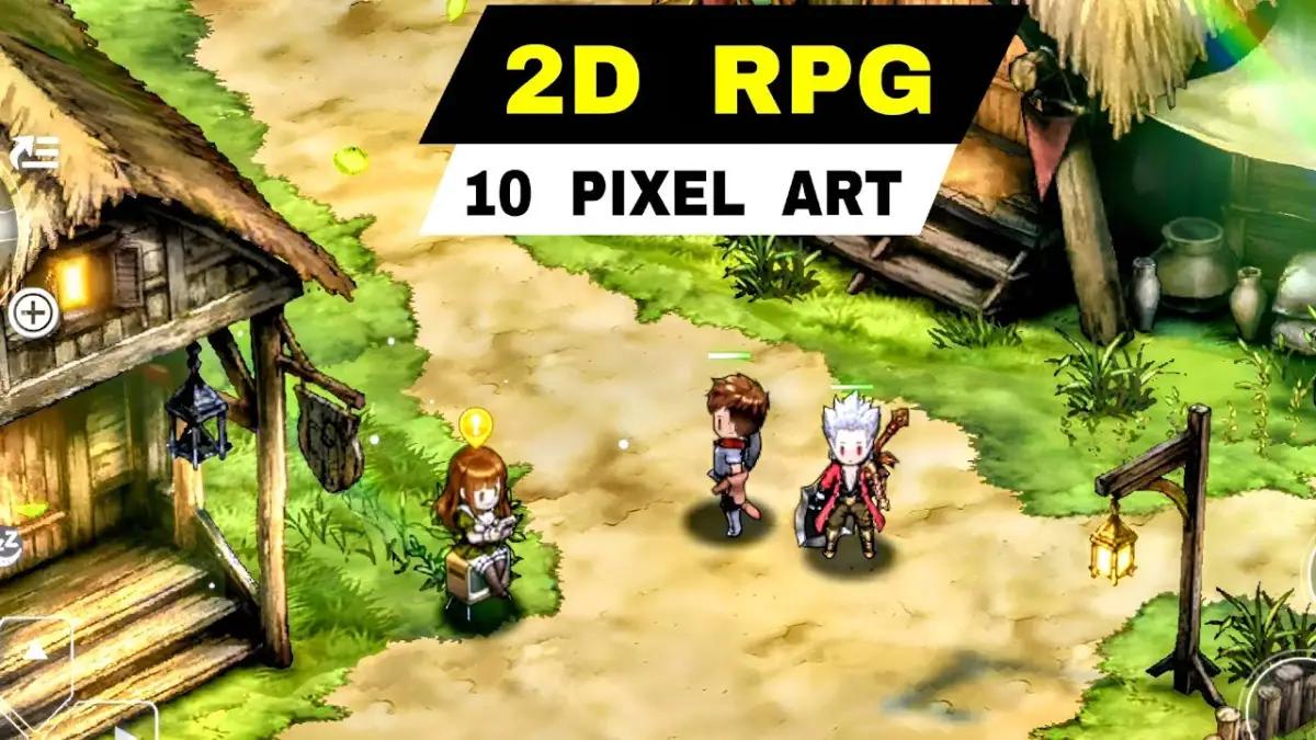10 Game RPG Pixel Art Terbaik di Mobile untuk Penggemar Open World 2D(FOTO: GameMobile HDgraphic)