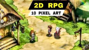 10 Game RPG Pixel Art Terbaik di Mobile untuk Penggemar Open World 2D(FOTO: GameMobile HDgraphic)