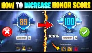 Ilustrasi cara cepat menaikan Honor Score Free Fire. (FOTO: youtube.com/ULTIMATE SAGAR)