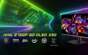 MAG 272QP QD-OLED X50. (Sumber: MSI)