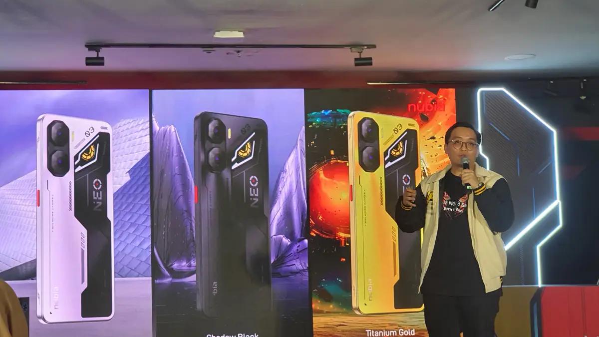Nubia Neo 3GT 5G ponsel gaming dari Nubia Neo Series (FOTO: Indogamers.com/Ica Juniyanti)