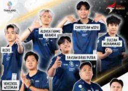 Tim MLBB putra Indonesia. (FOTO: Instagram/pbesi_official)
