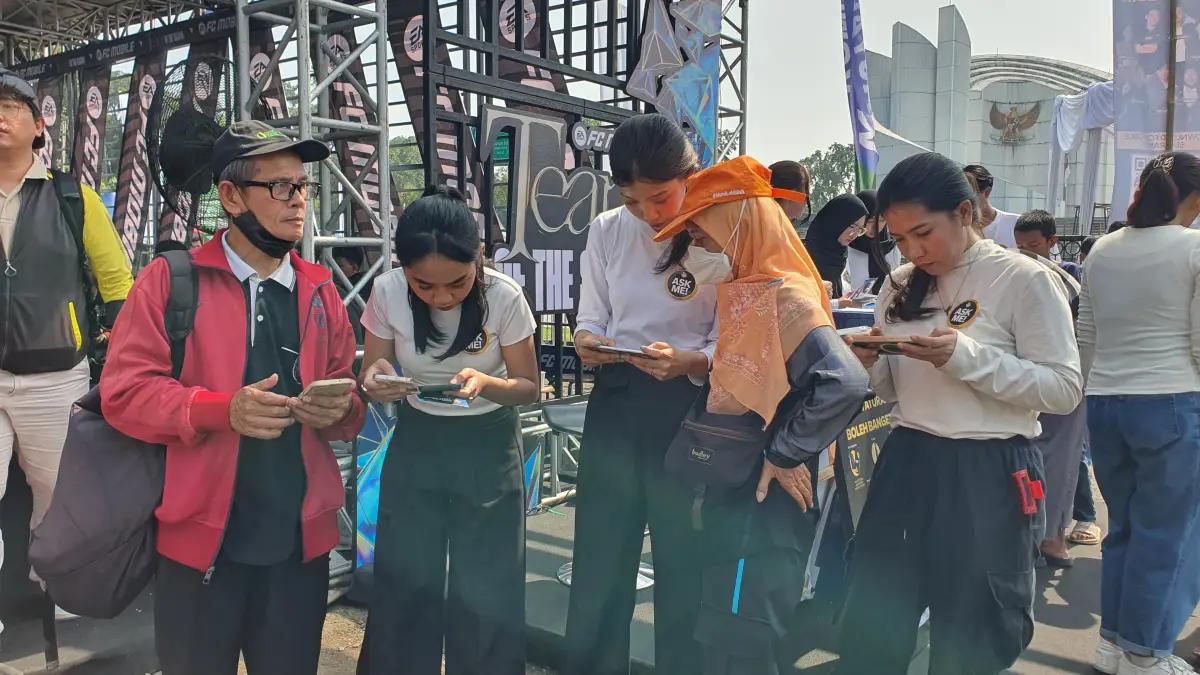 Keseruan di Festival FC Mobile Jawa Barat 2025 (FOTO: Indogamers.com/Ica Juniyanti)