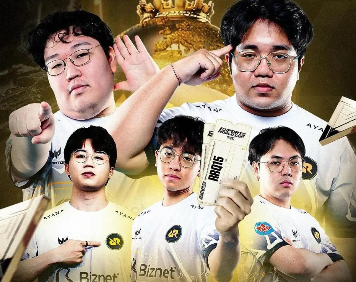 RRQ Valorant berhasil mengamankan satu tiket untuk berlaga di EWC 2025. (FOTO: Dok,RRQ Valorant)