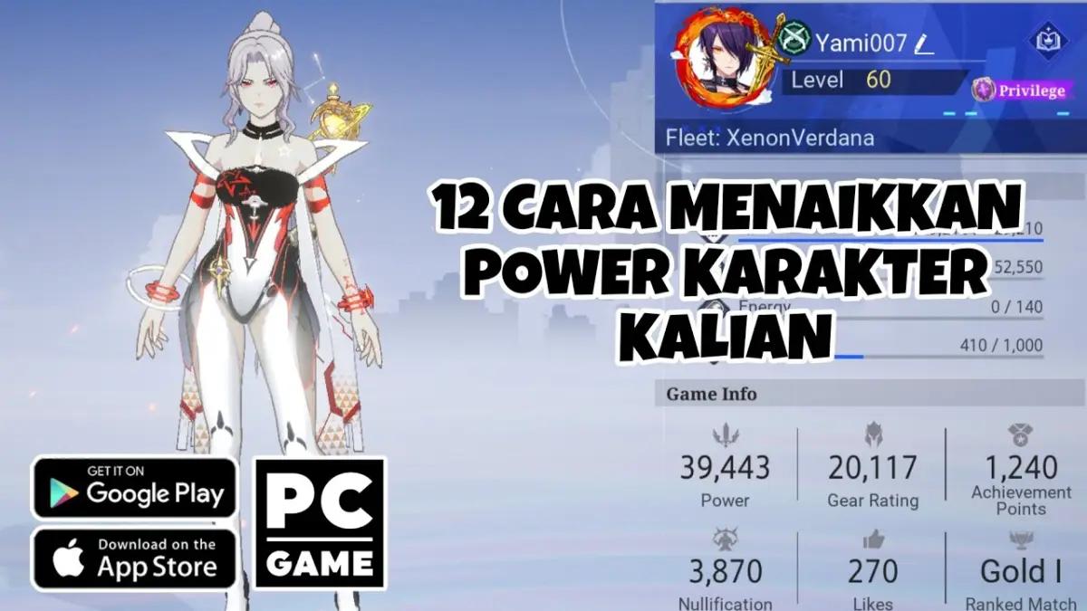 12 Cara Meningkatkan Power Karakter di Crystal of Atlan (Android/iOS/PC)(FOTO: Youtube Yongki Lim YT)