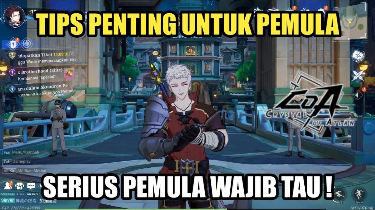 5 Tips Penting untuk Pemula Main Crystal of Atlan, Panduan Lengkap(FOTO: Sinopsis Gaming)