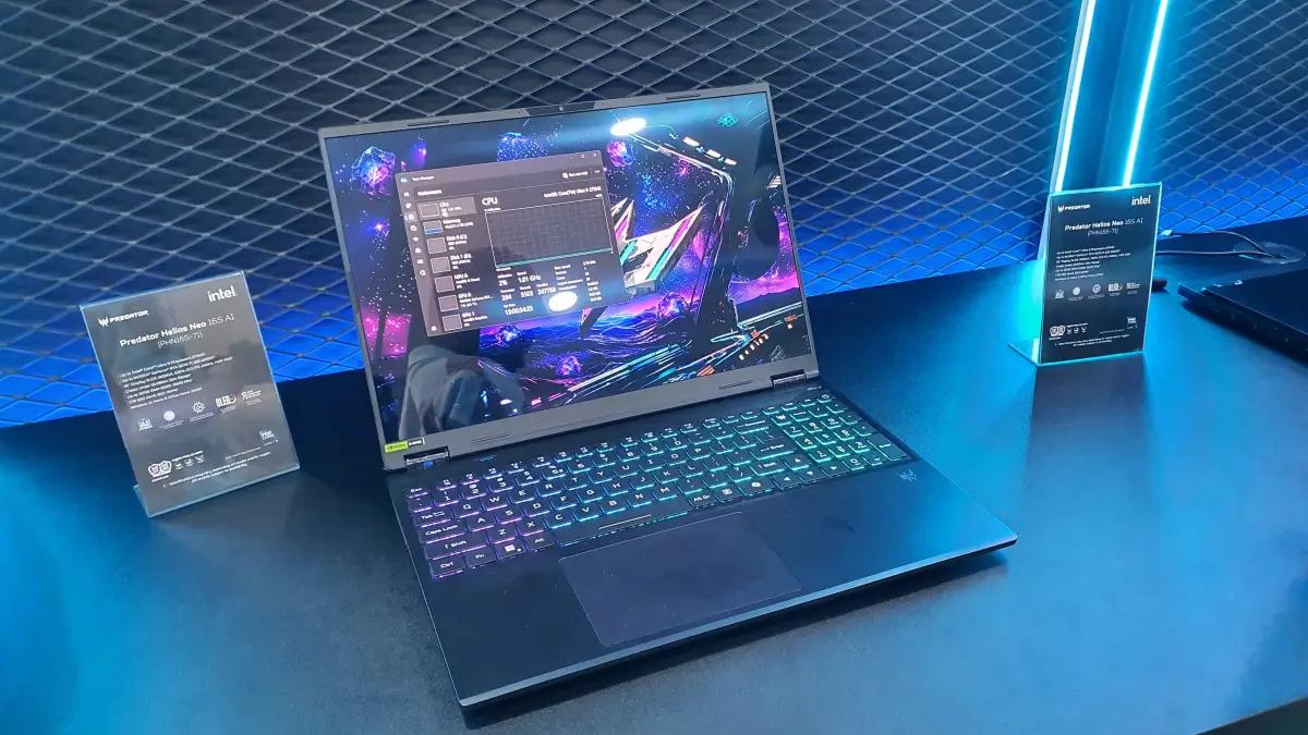 Laptop Gaming Acer Predator Helios Neo 16S AI (FOTO: Indogamers.com/Ica Juniyanti)