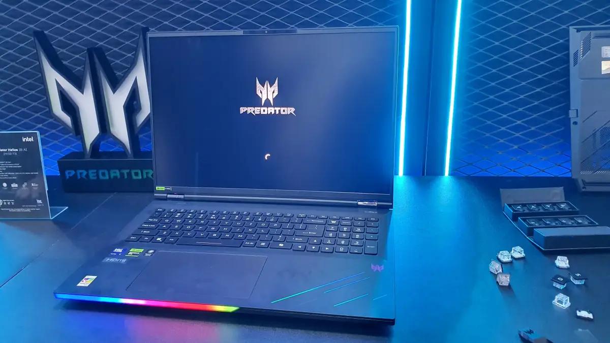 Laptop Gaming Acer Predator Helios 18 AI (FOTO: Indogamers.com/Ica Juniyanti)