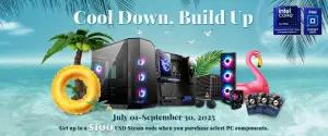 MSI Umumkan Promo Musim Panas “Cool Down, Build Up”: Dapatkan Kode Steam Gratis!(FOTO: MSI)