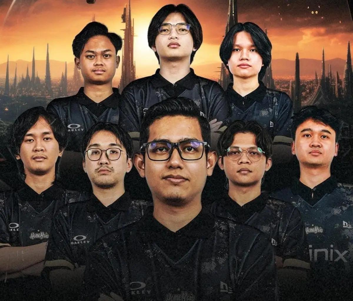 Roster Homebois di MSC 2025 (FOTO: Instagram.com/@homeboisesports)