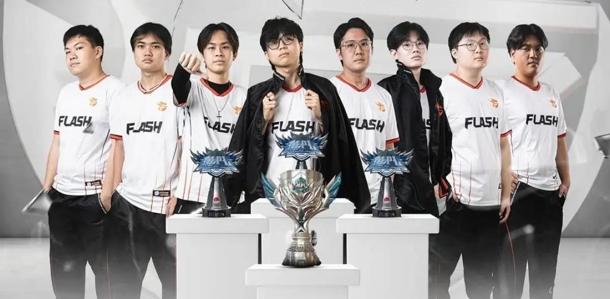 Roster Team Flash di MSC 2025 (FOTO: Instagram.com/@teamflash.gg)