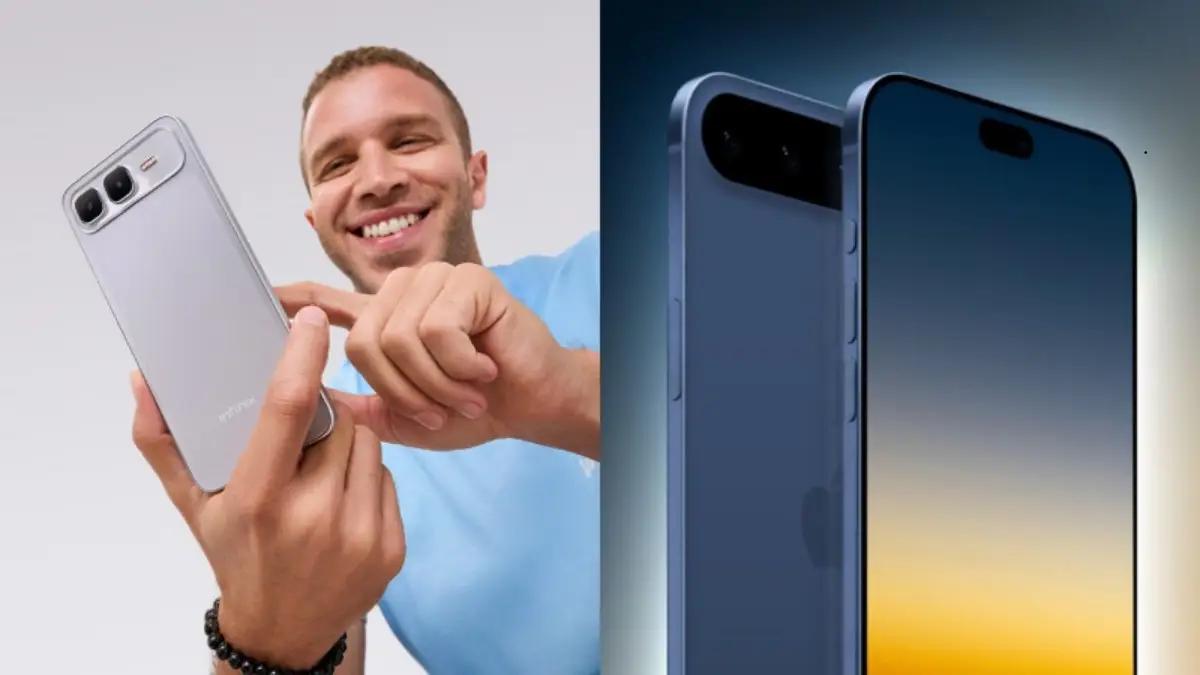 Desain Premium Mirip iPhone 17 Air, Infinix SMART 10 Plus Rilis dengan Harga Sejutaan dan Baterai 6000mAh(FOTO: Infinix)