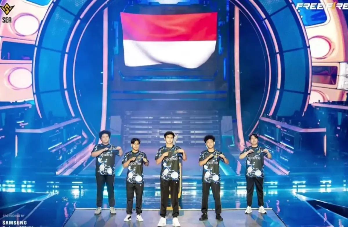 Roster RRQ Kazu di Free Fire Esports World Cup (EWC) 2025 (FOTO: Instagram.com/@ff.esports.id)