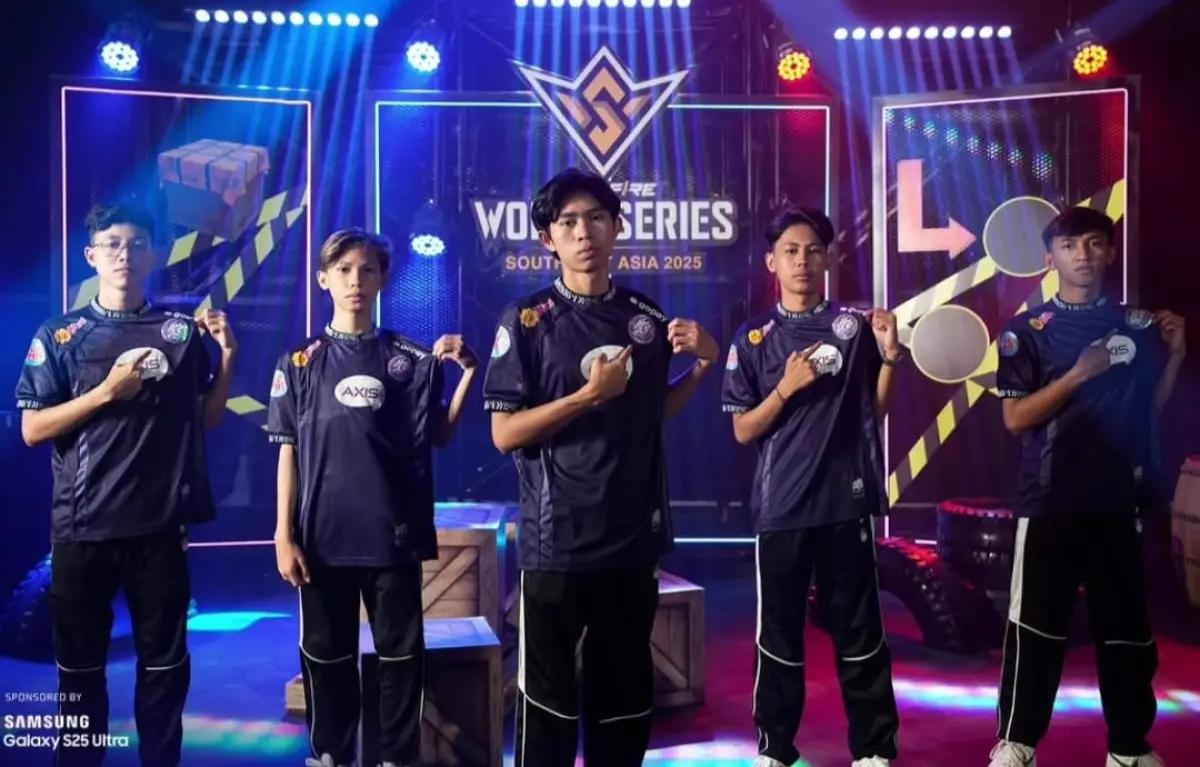 Roster EVOS Dinive di Free Fire Esports World Cup (EWC) 2025 (FOTO: Instagram.com/@ff.esports.id)