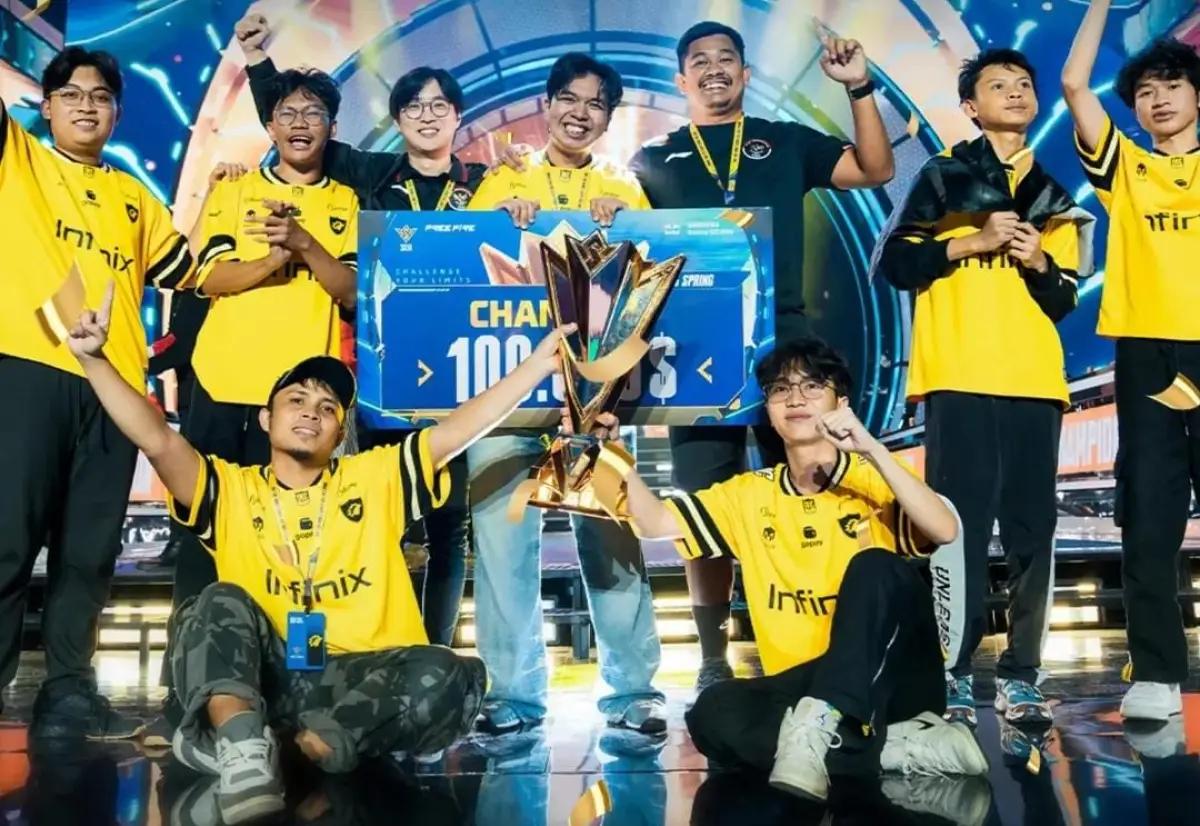 Roster ONIC Olympus di  Free Fire Esports World Cup (EWC) 2025 (FOTO: Instagram.com/@ff.esports.id)