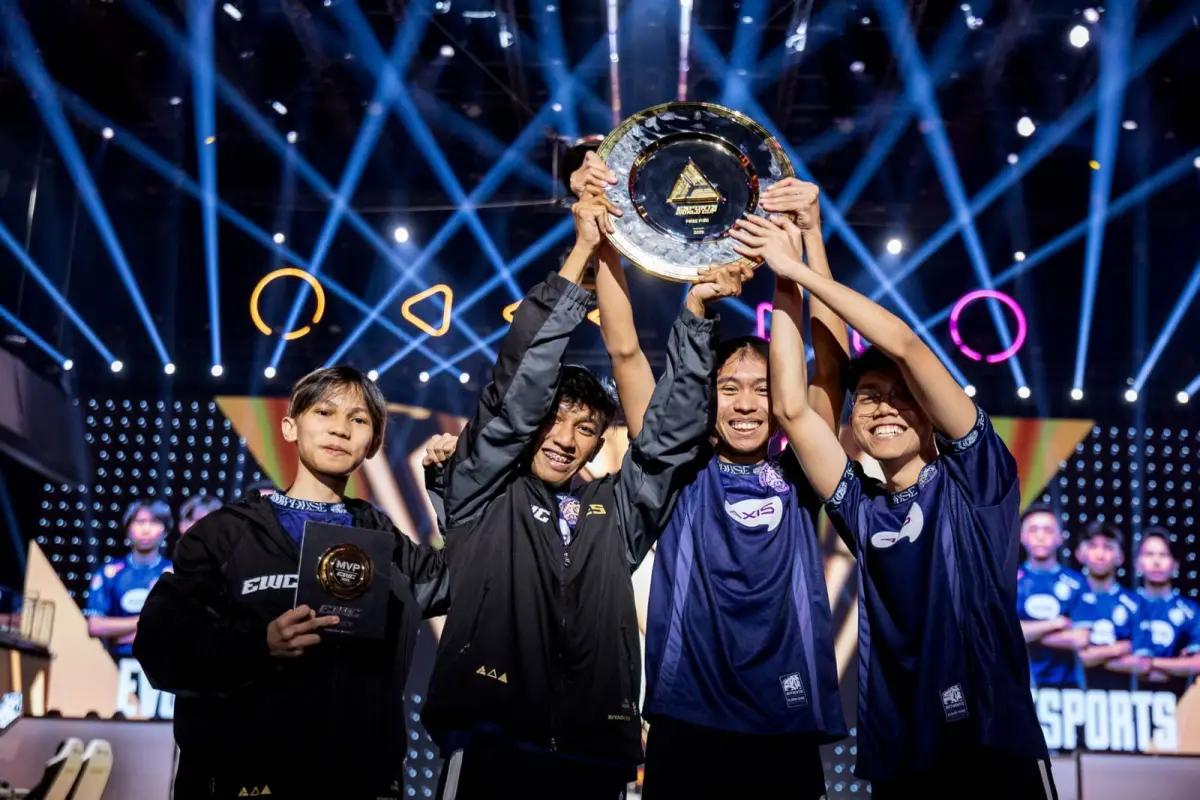 EVOS Divine berhasil meraih gelar juara di Free Fire Esports World Cup (EWC) 2025 di Riyadh. (FOTO: Dok.Garena)